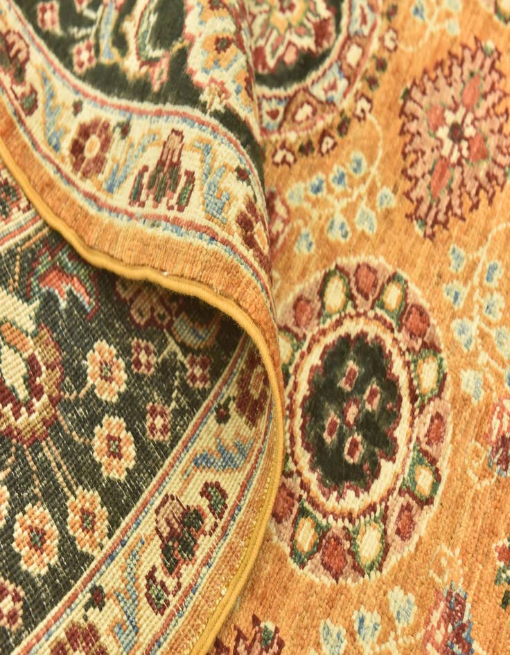 Detail image of  5' 9 x 8'  Hand Knotted Ariana Ziegler Rug