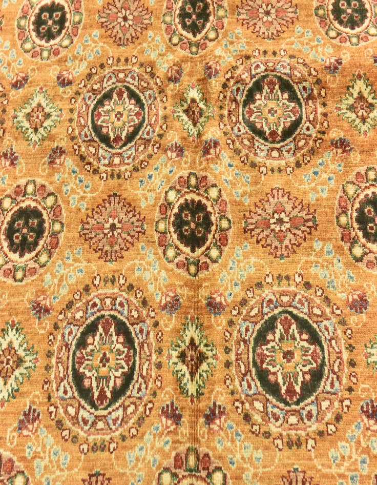 Detail image of  5' 9 x 8'  Hand Knotted Ariana Ziegler Rug