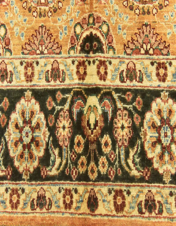 Detail image of  5' 9 x 8'  Hand Knotted Ariana Ziegler Rug