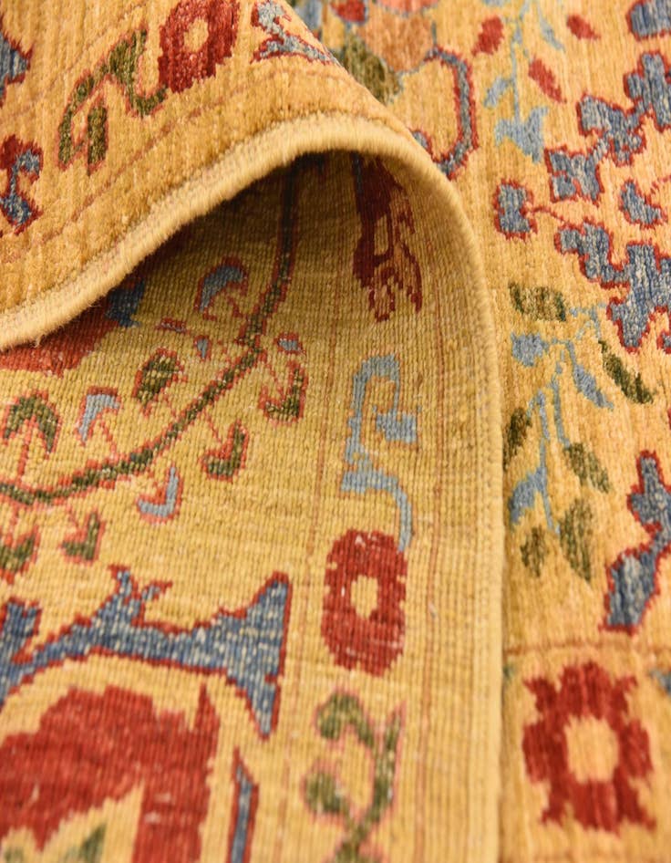 Detail image of  6' 7 x 8' 7  Hand Knotted Ariana Ziegler Oriental Rug