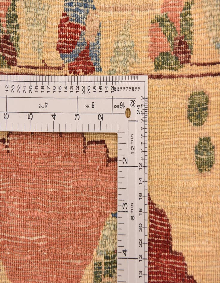 Detail image of  7' x 9' 7  Hand Knotted Ariana Ziegler Oriental Rug