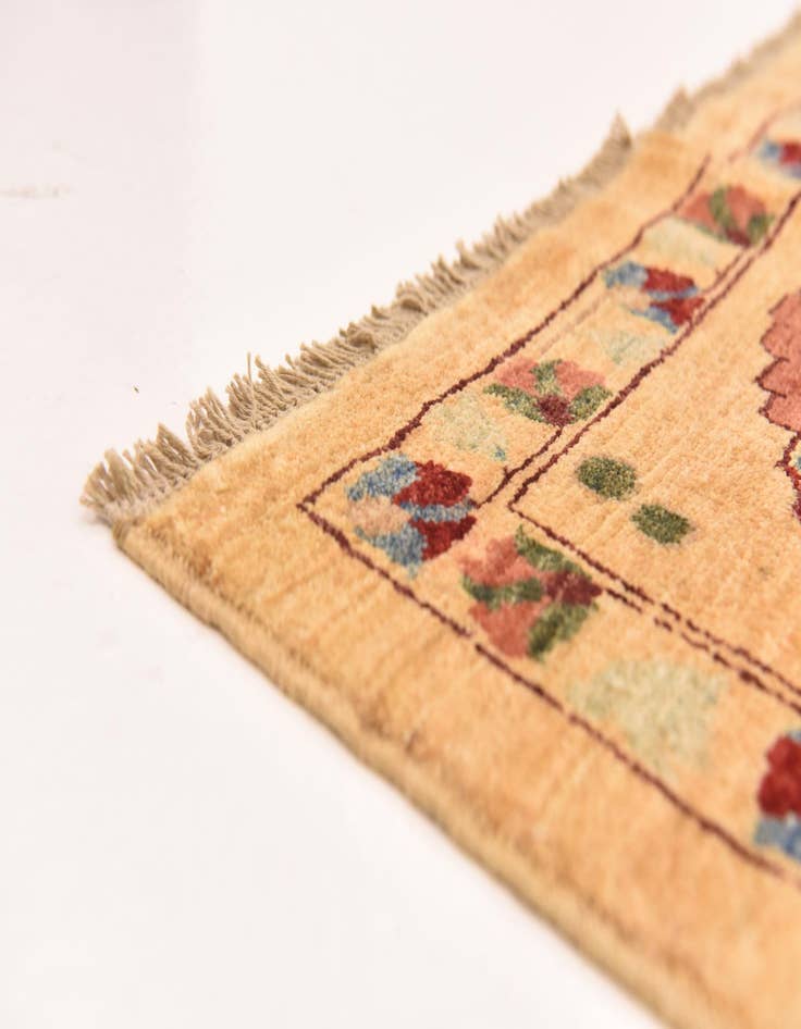 Detail image of  7' x 9' 7  Hand Knotted Ariana Ziegler Oriental Rug