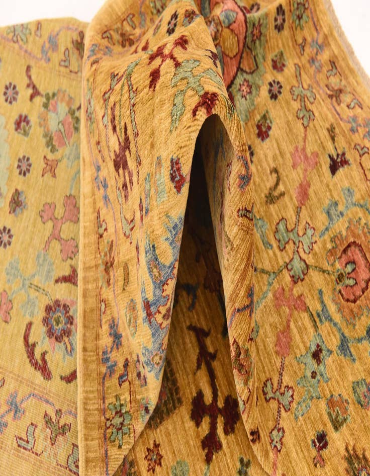 Detail image of  6' 6 x 9' 6  Hand Knotted Ariana Ziegler Oriental Rug