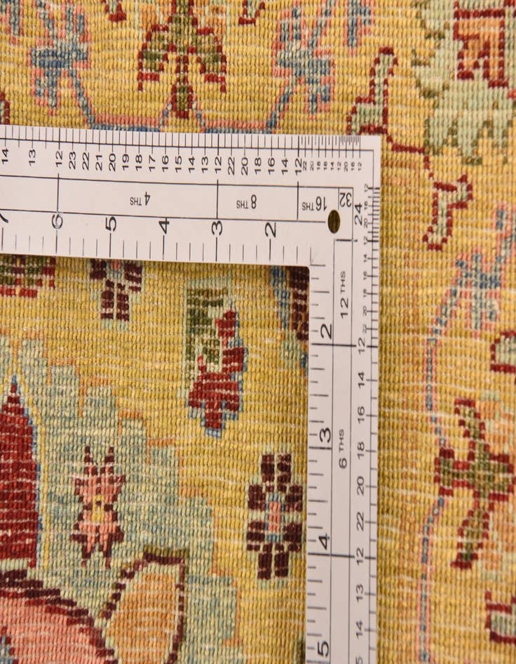 Detail image of  6' 6 x 9' 6  Hand Knotted Ariana Ziegler Oriental Rug