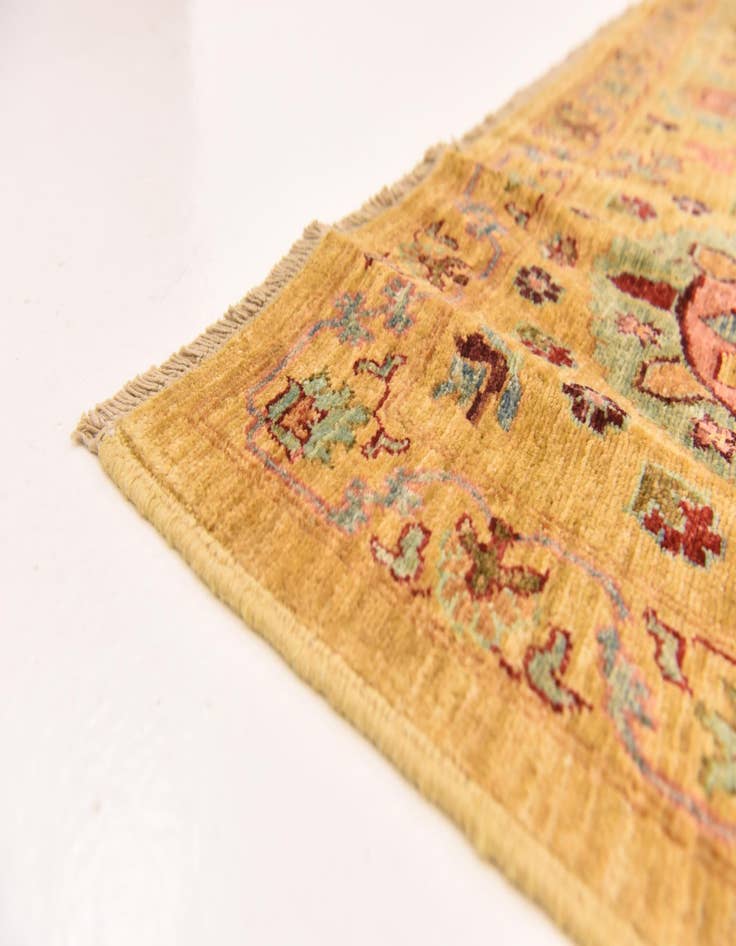 Detail image of  6' 6 x 9' 6  Hand Knotted Ariana Ziegler Oriental Rug