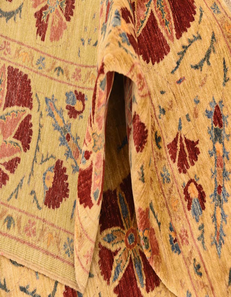 Detail image of  5' 3 x 7' 10  Hand Knotted Ariana Ziegler Oriental Rug