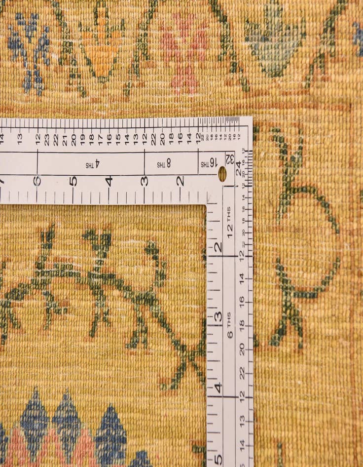 Detail image of  5' 1 x 6' 4  Hand Knotted Ariana Ziegler Oriental Rug