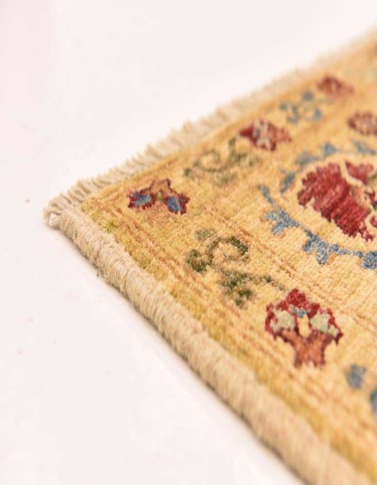 Detail image of  5' x 6' 9  Hand Knotted Ariana Ziegler Oriental Rug