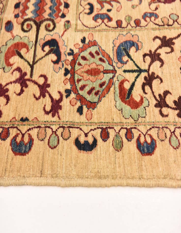 Detail image of  6' 3 x 8' 4  Hand Knotted Ariana Ziegler Oriental Rug