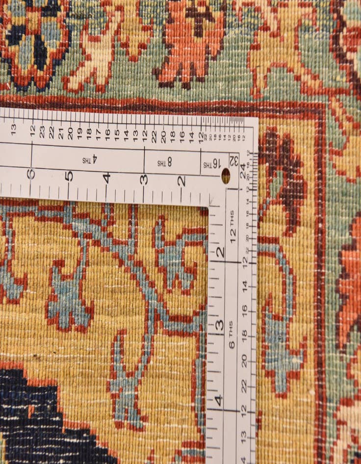 Detail image of  6' 7 x 8' 8  Hand Knotted Ariana Ziegler Oriental Rug