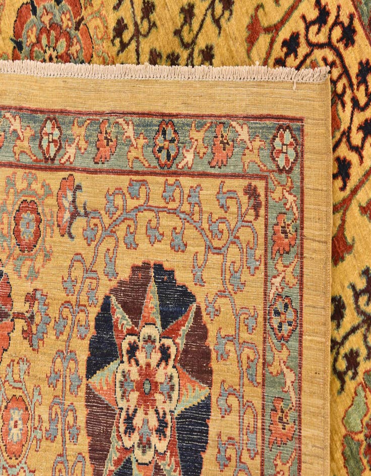 Detail image of  6' 7 x 8' 8  Hand Knotted Ariana Ziegler Oriental Rug