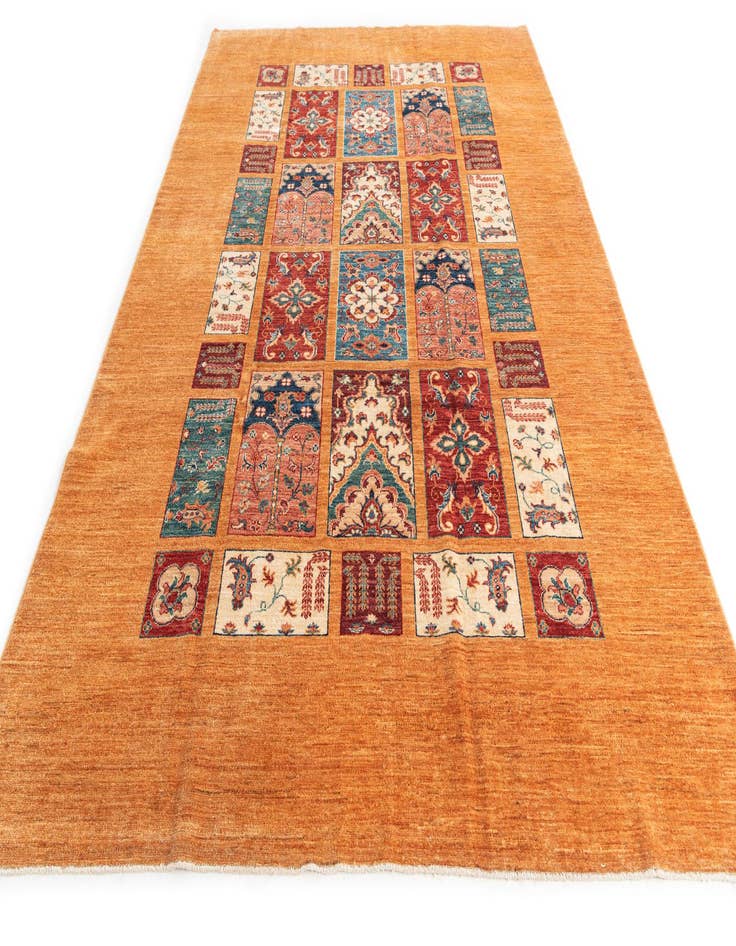 Detail image of  6' 10 x 10' 3  Hand Knotted Ariana Ziegler Oriental Rug