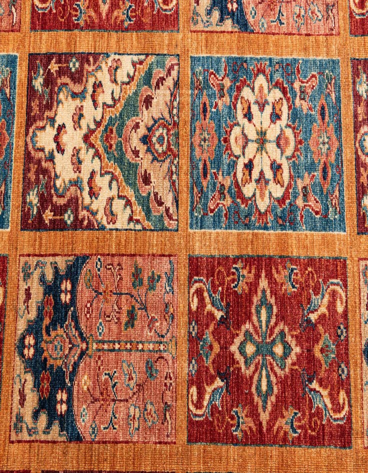 Detail image of  6' 10 x 10' 3  Hand Knotted Ariana Ziegler Oriental Rug