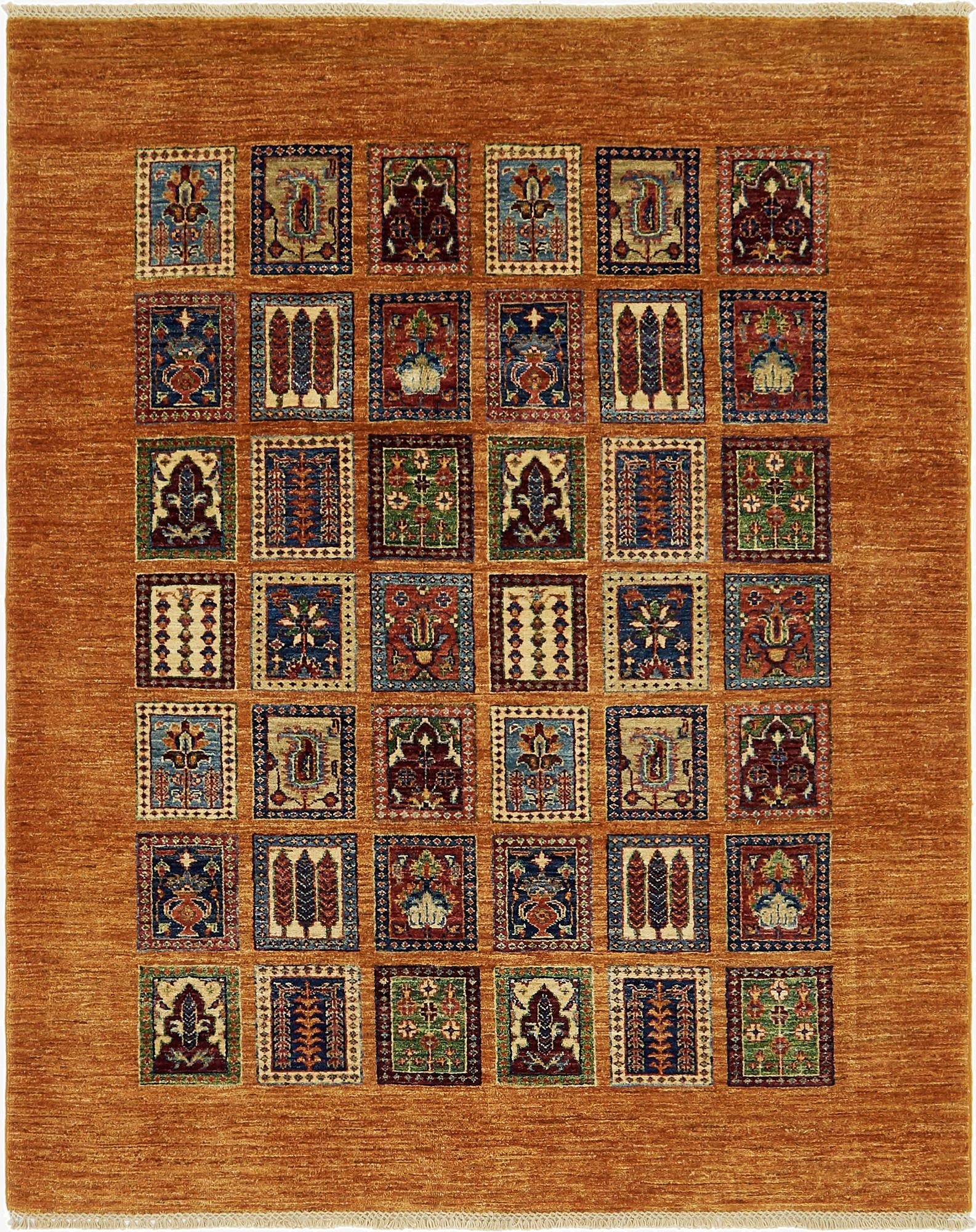  5' x 6' 4  Hand Knotted Ariana Ziegler Rug