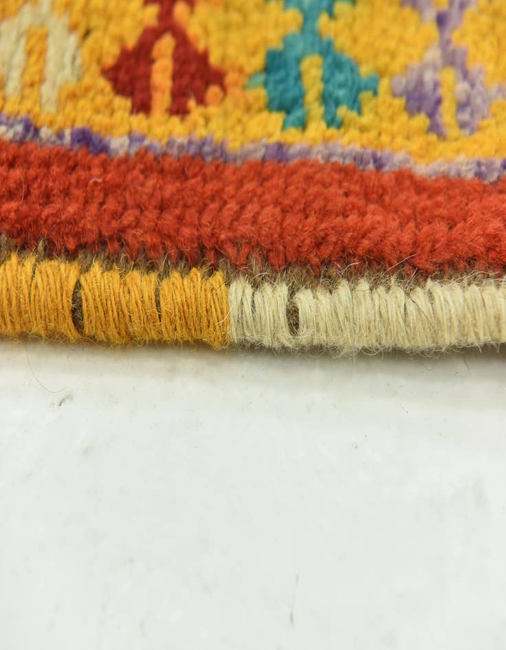 Detail image of  3' 2 x 4' 9  Hand Knotted Balouch Rug