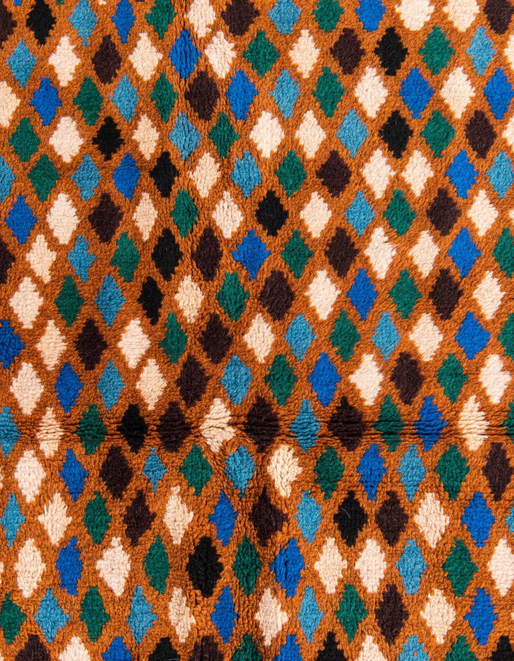 Detail image of  3' 9 x 5' 10  Hand Knotted Balouch Wool Rug