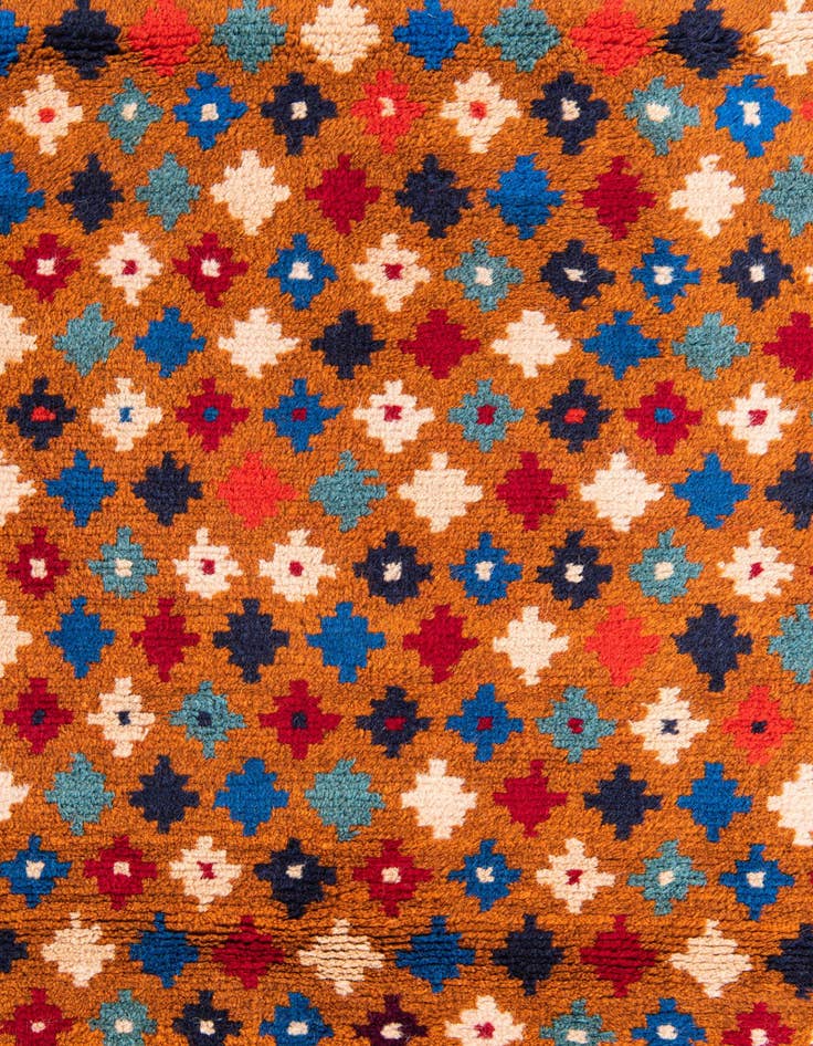 Detail image of  2' 10 x 4' 6  Hand Knotted Balouch Wool Rug