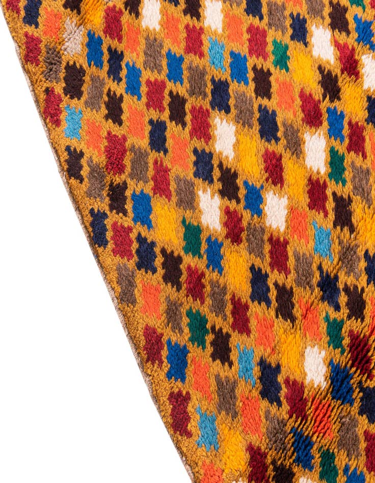 Detail image of  3' x 4' 7  Hand Knotted Balouch Wool Rug