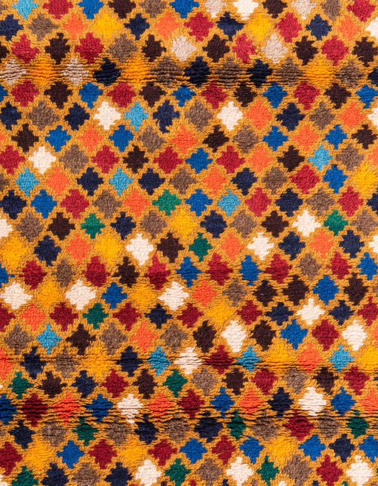 Detail image of  3' x 4' 7  Hand Knotted Balouch Wool Rug