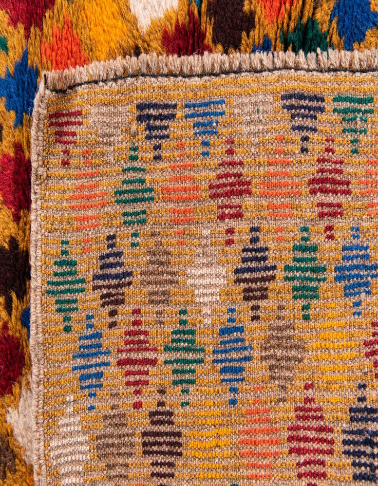 Detail image of  3' x 4' 7  Hand Knotted Balouch Wool Rug