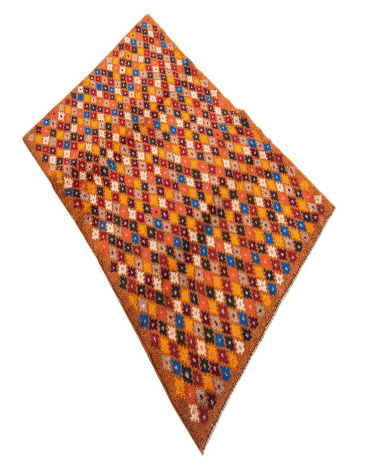 Detail image of  3' x 4' 8  Hand Knotted Balouch Wool Rug