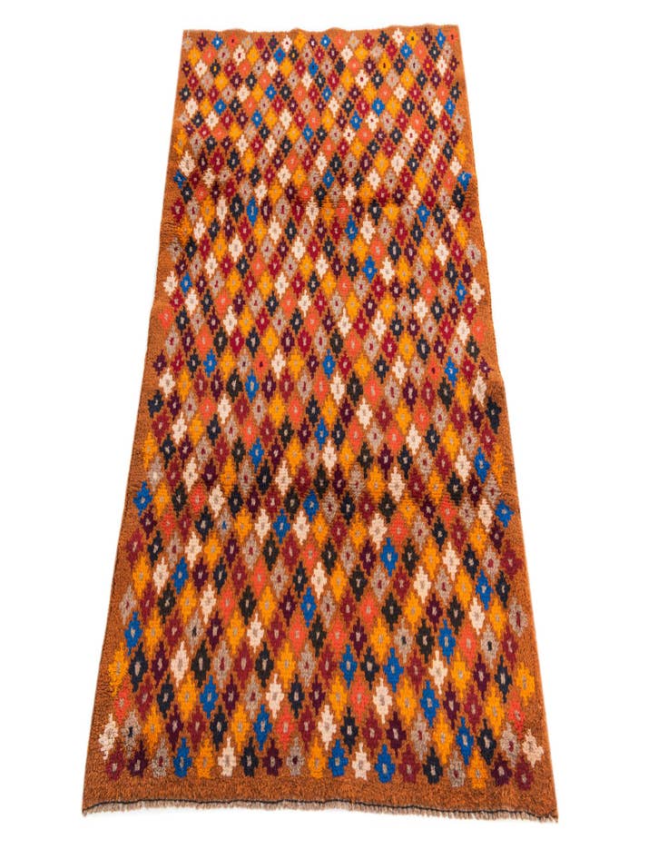 Detail image of  3' x 4' 8  Hand Knotted Balouch Wool Rug