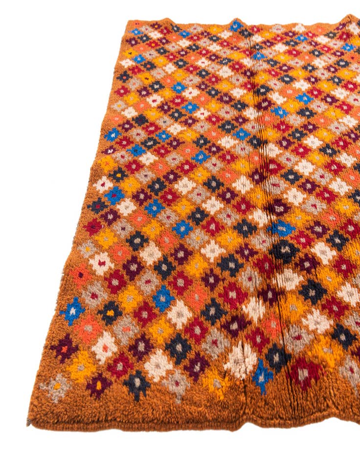 Detail image of  3' x 4' 8  Hand Knotted Balouch Wool Rug