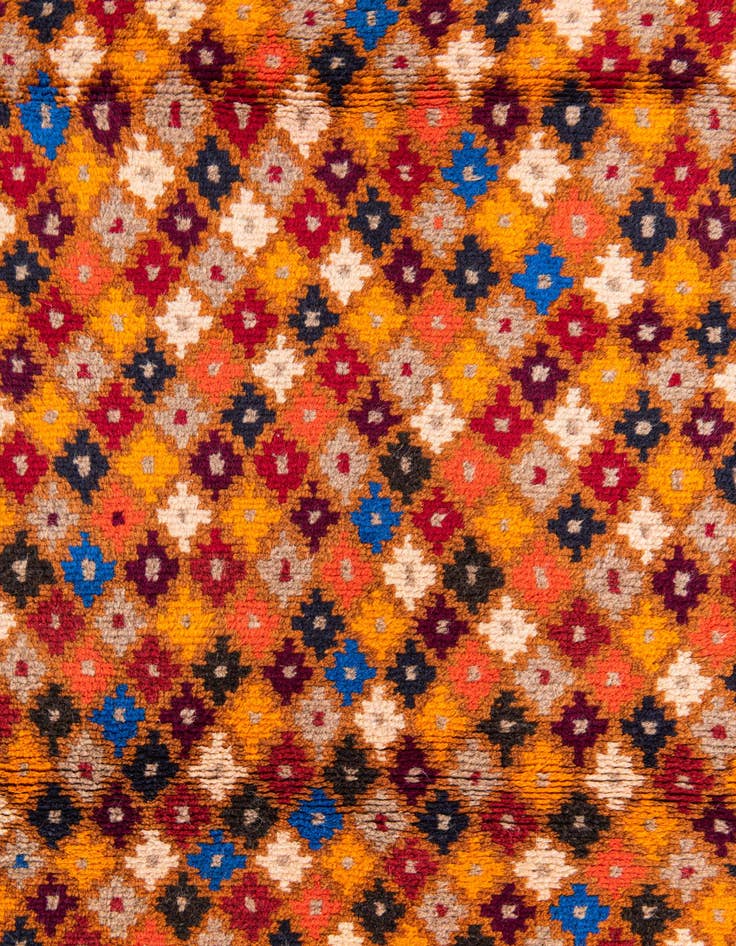 Detail image of  3' x 4' 8  Hand Knotted Balouch Wool Rug