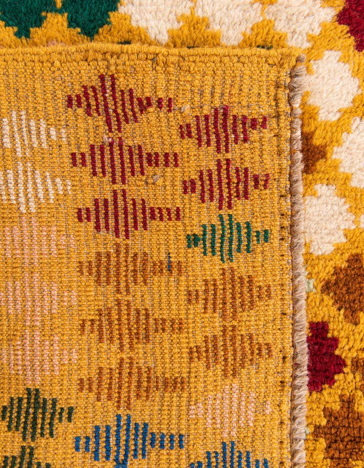 Detail image of  5' 2 x 6' 3  Hand Knotted Balouch Wool Rug