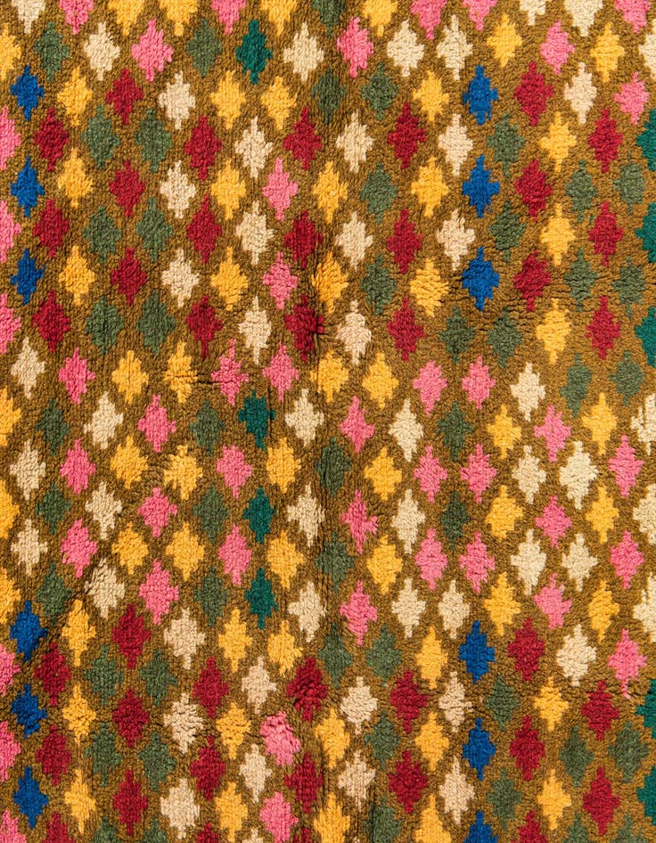 Detail image of  5' x 6' 10  Hand Knotted Balouch Wool Rug