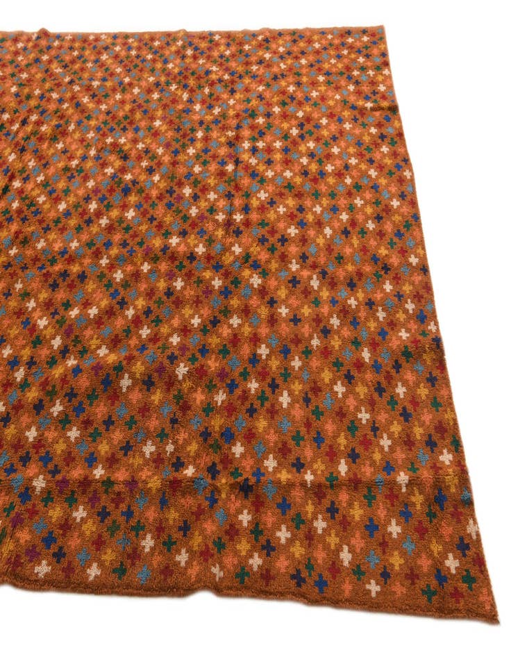 Detail image of  6' 8 x 9' 7  Hand Knotted Balouch Wool Rug