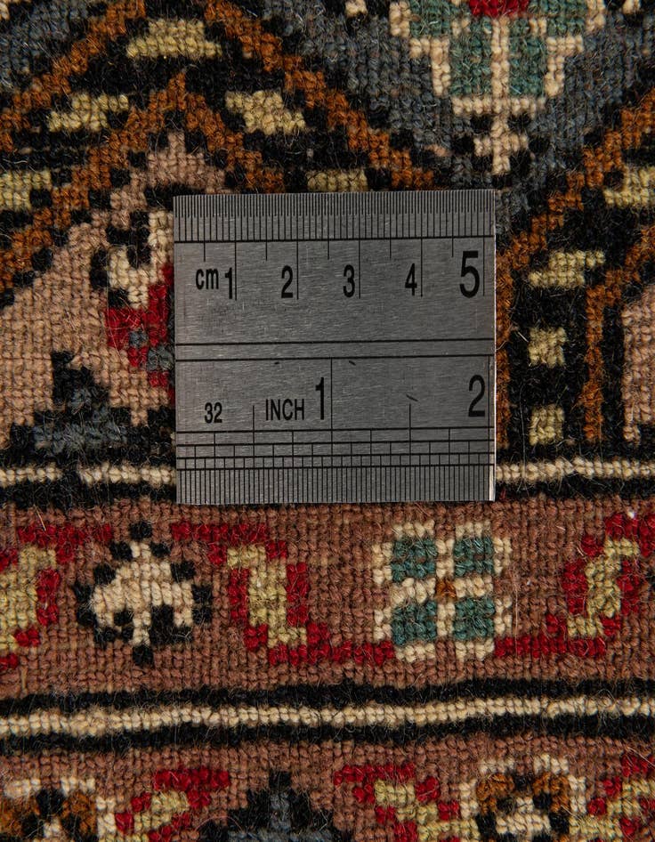 Detail image of  2' 1 x 3' 6  Hand Knotted Bokhara Oriental Wool Rug