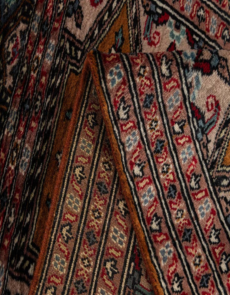 Detail image of  2' 1 x 3' 6  Hand Knotted Bokhara Oriental Wool Rug