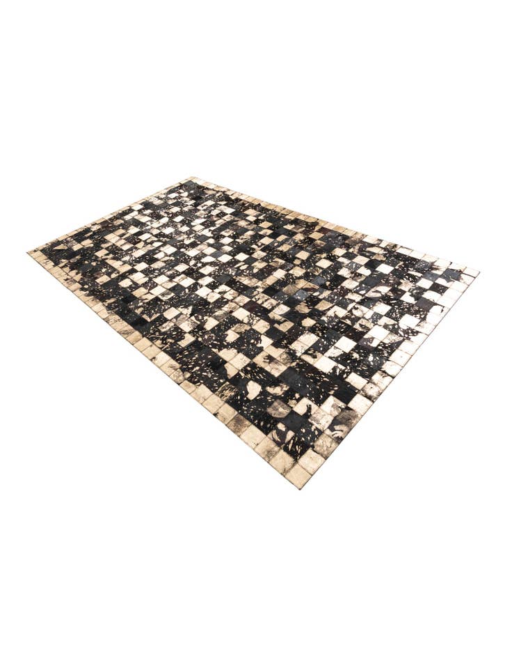 Detail image of  5' x 8' 1 Cowhide Leather Rug