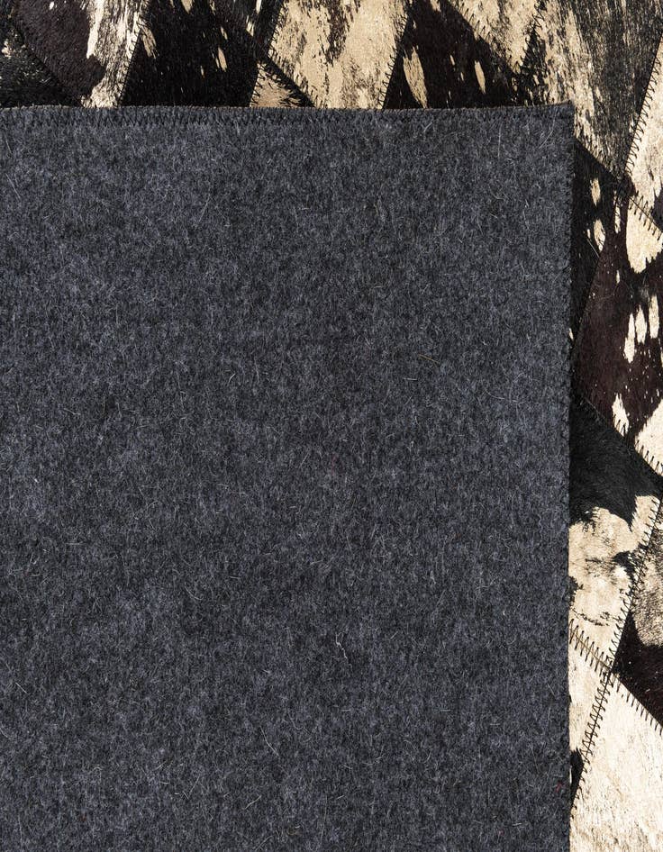 Detail image of  5' x 8' 1 Cowhide Leather Rug