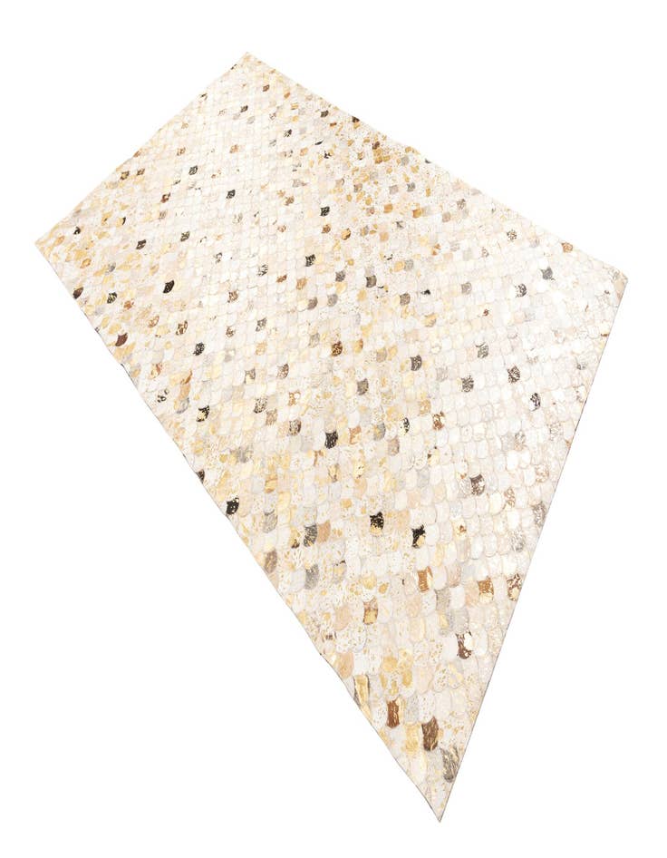 Detail image of  5' x 8' 1 Cowhide Leather Rug