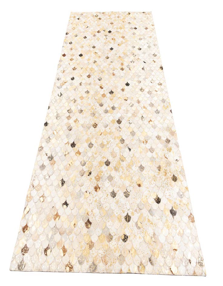 Detail image of  5' x 8' 1 Cowhide Leather Rug