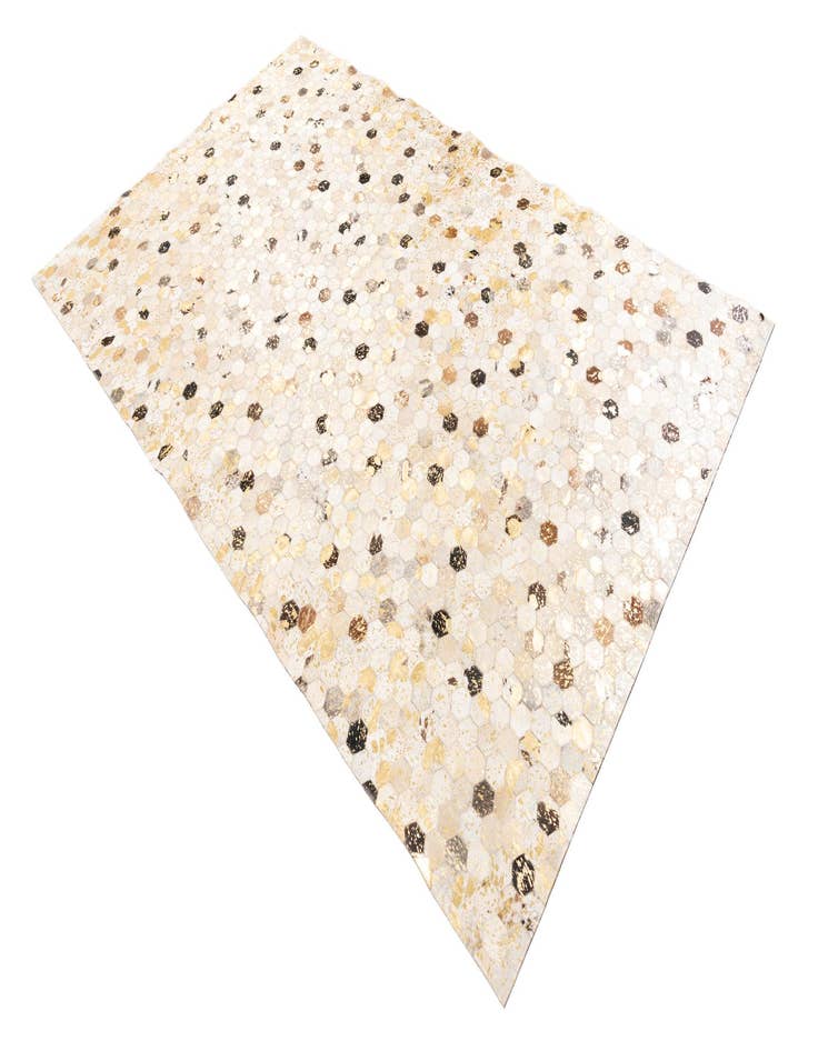 Detail image of  5' x 8' 1 Cowhide Leather Rug