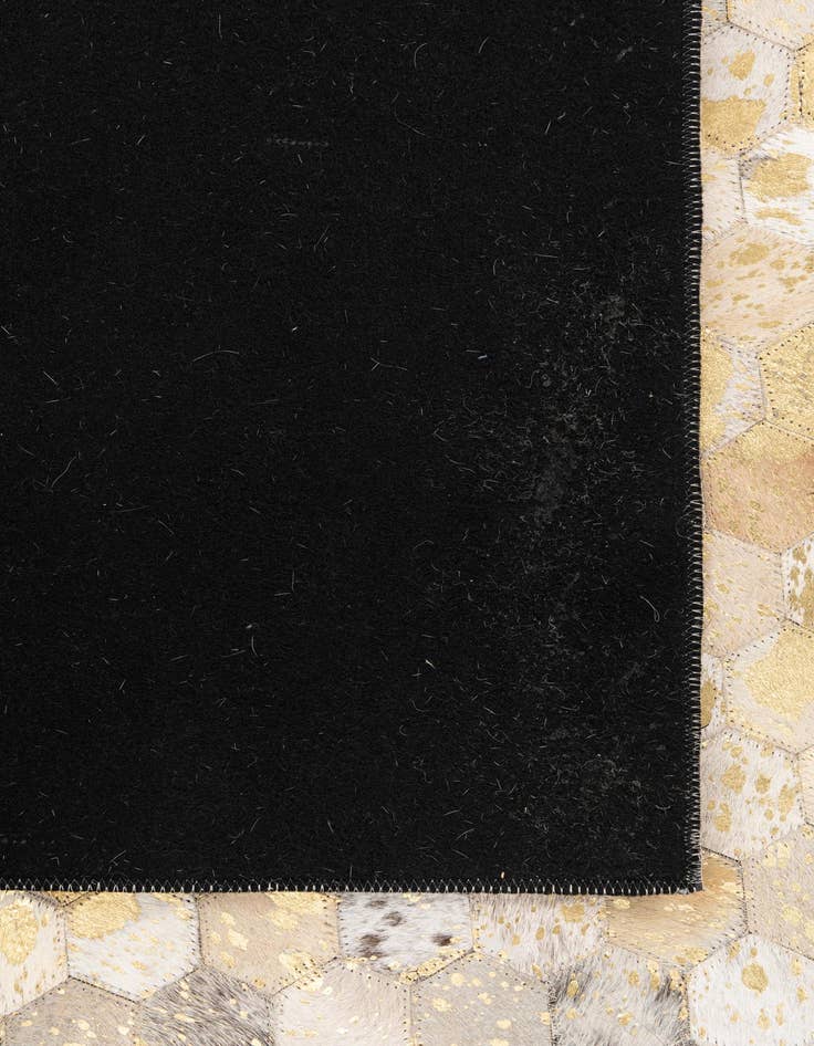 Detail image of  5' x 8' 1 Cowhide Leather Rug