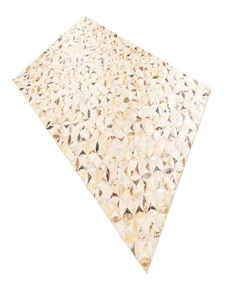 Detail image of  5' x 8' Cowhide Leather Rug