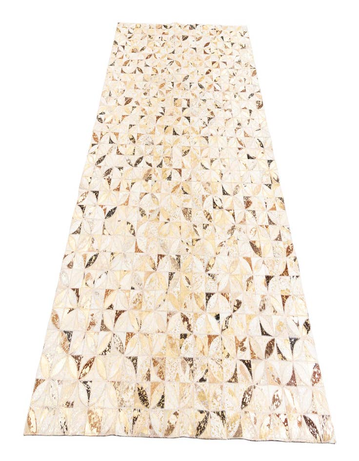 Detail image of  5' x 8' Cowhide Leather Rug