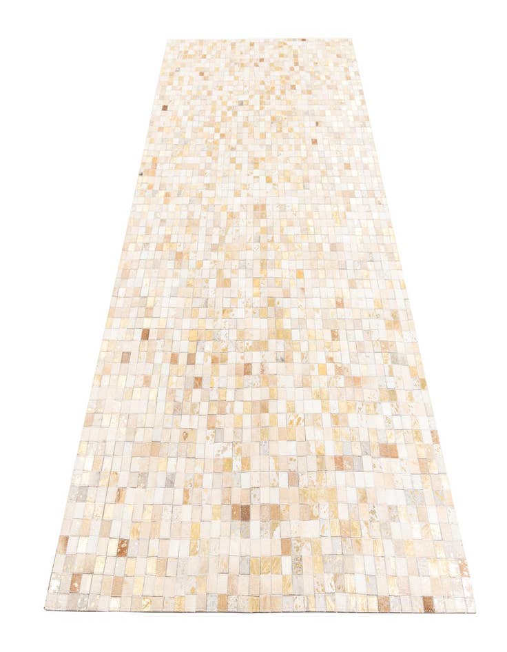 Detail image of  5' x 8' 1 Cowhide Leather Rug