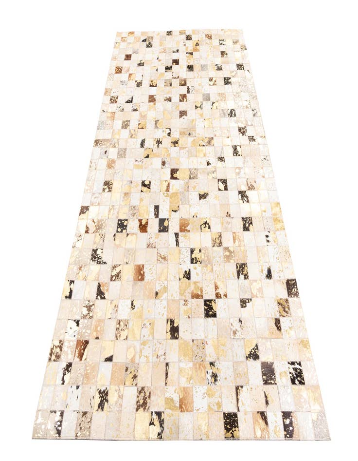 Detail image of  5' x 8' 1 Cowhide Leather Rug