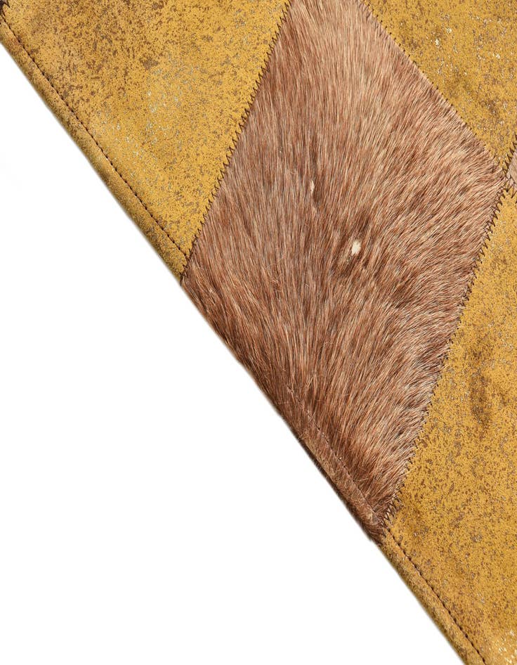 Detail image of 2' 1 x 3' 1 Cowhide Rug