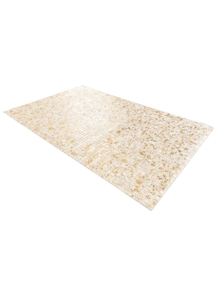 Detail image of  5' x 7' 11 Cowhide Stocks Rug