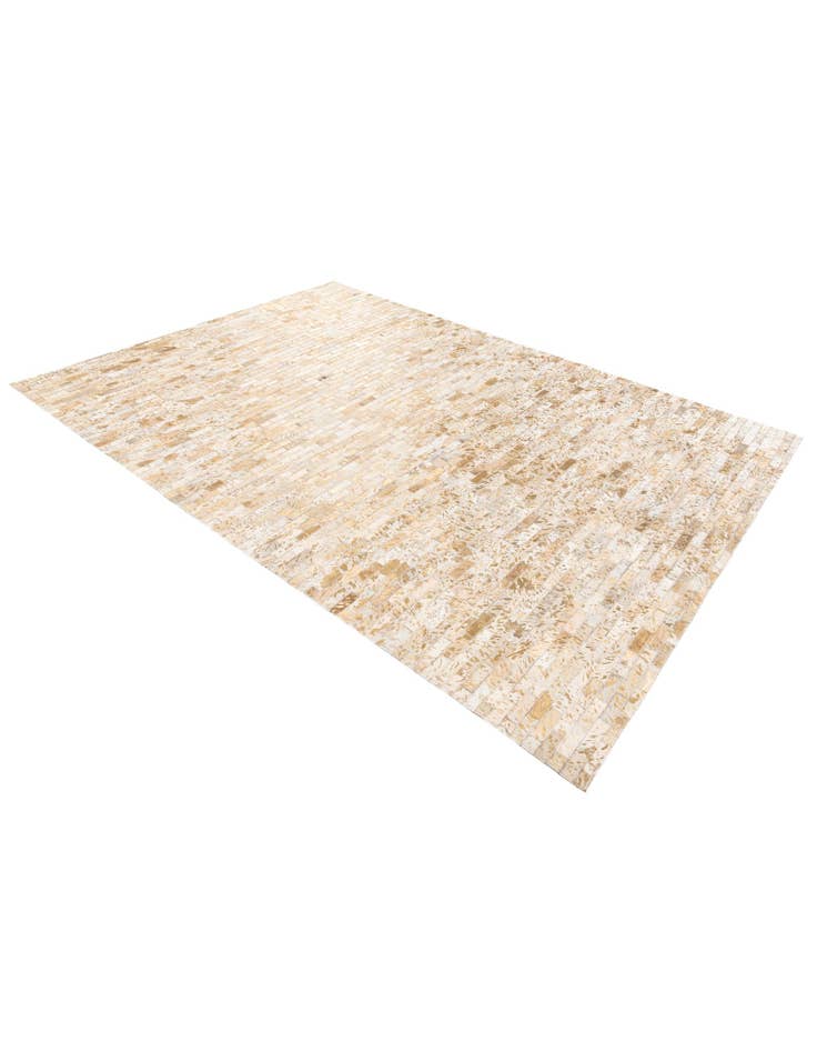 Detail image of  5' 4 x 7' 6 Cowhide Stocks Rug