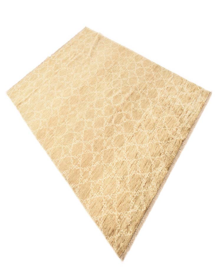 Detail image of  5' 5 x 7' 10  Hand Knotted Darya Wool Rug