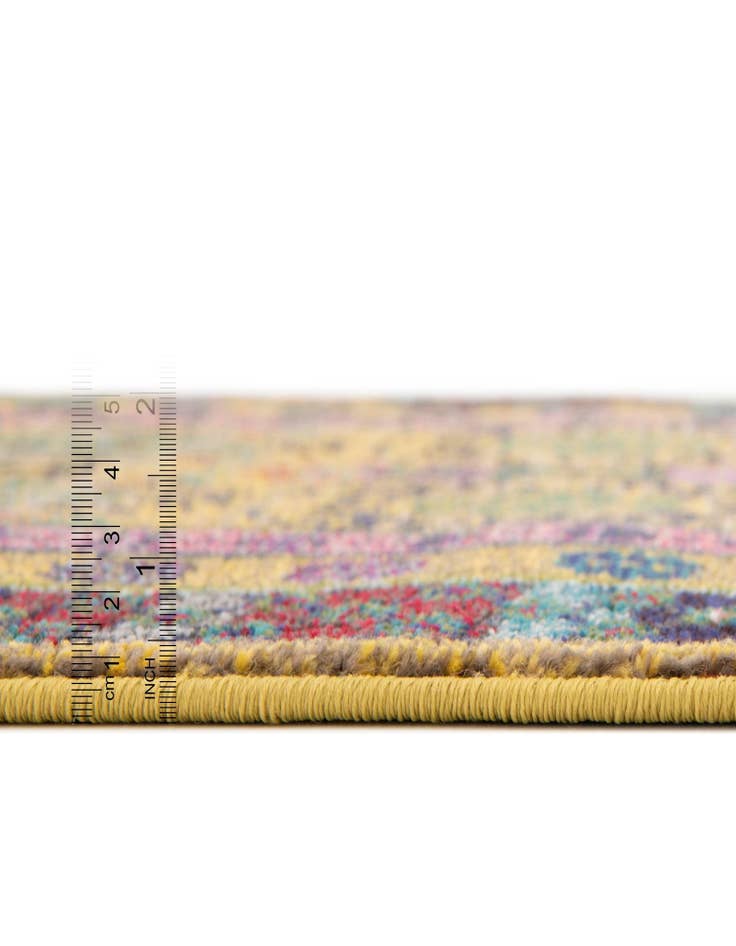 Detail image of  5' x 8'  Washable Fleur Rug