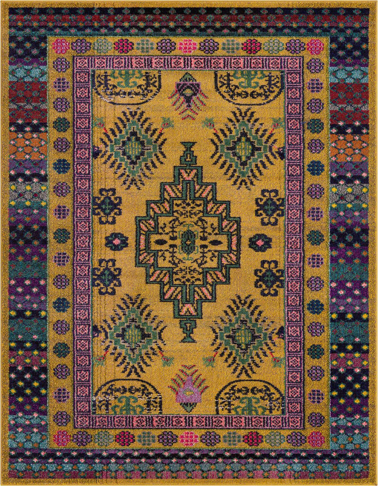 Primary image  5' x 8'  Washable Fleur Rug