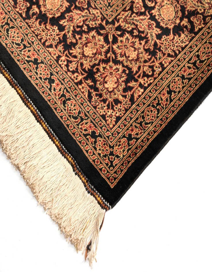 Detail image of  6' 5 x 9' 7 Ghom Silk Rug